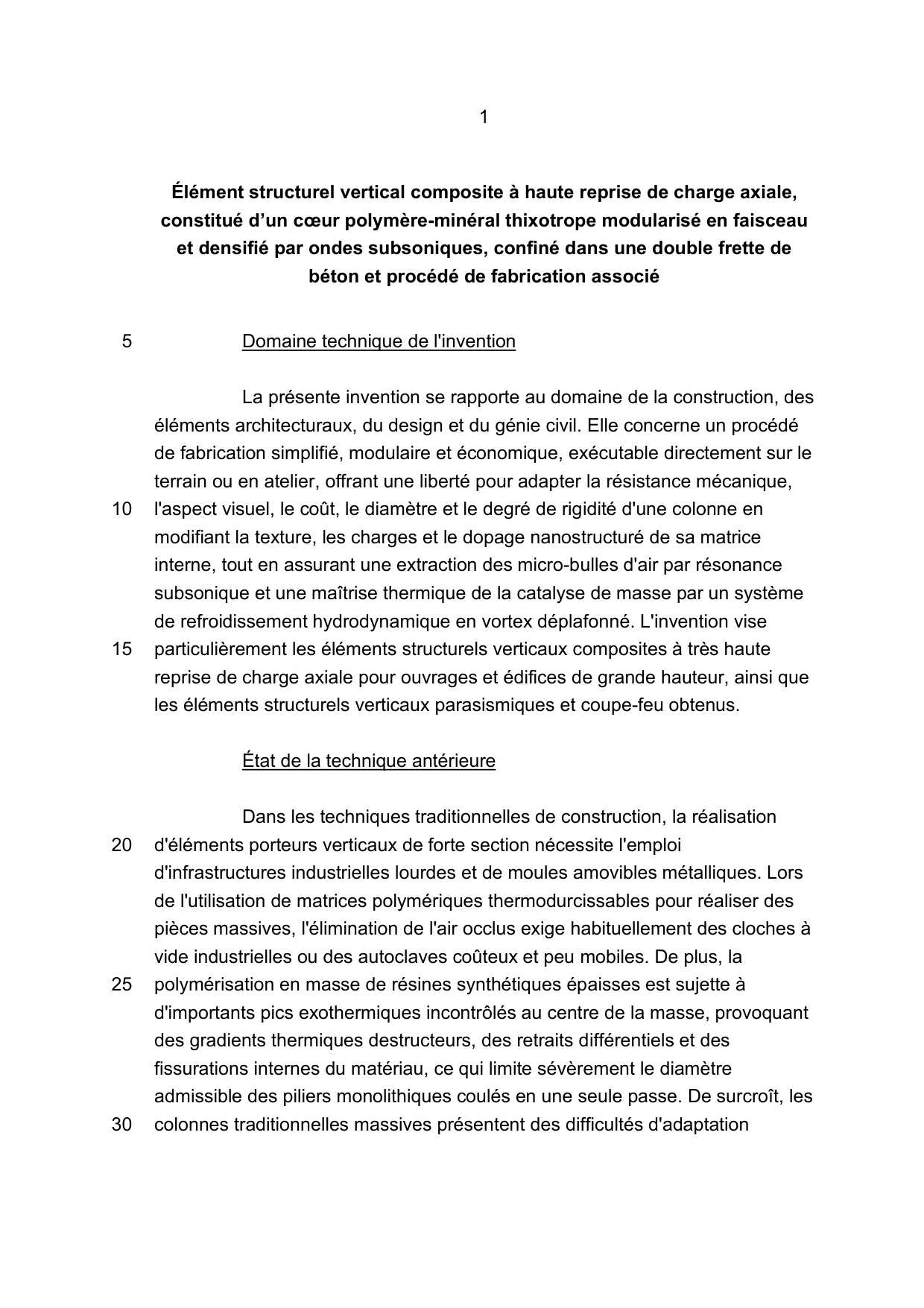 P-171559-CH - page 1 du brevet